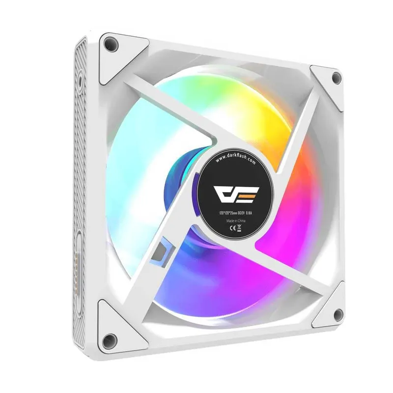 ' Комплект магнитных вентиляторов darkFlash Gauss G24 WHITE 3in1 ARGB — фото 1