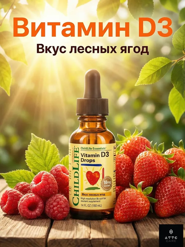 ChildLife Vitamin D3 Drops — фото 1