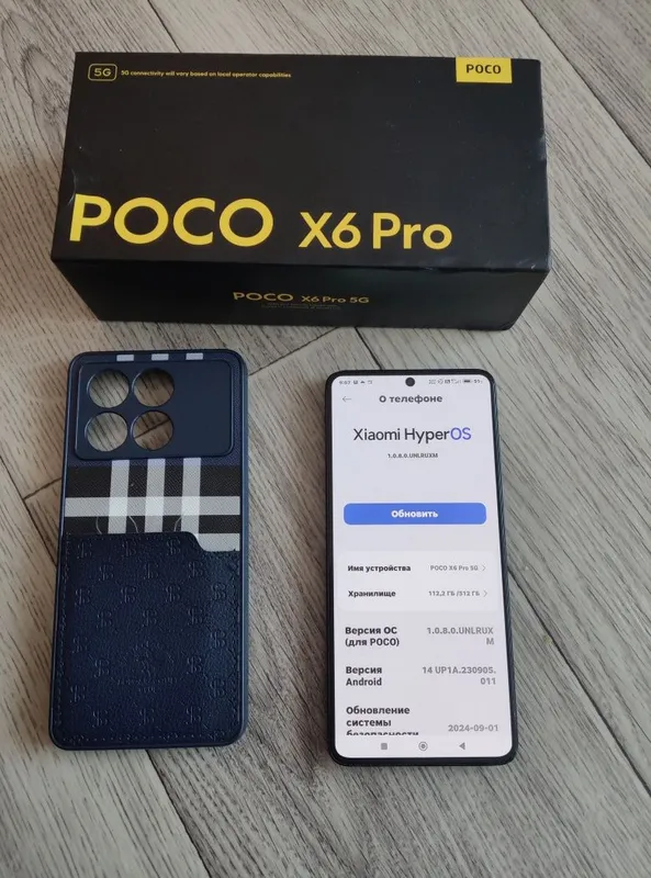 Смартфон Poco x6pro 12 .512 — фото 5