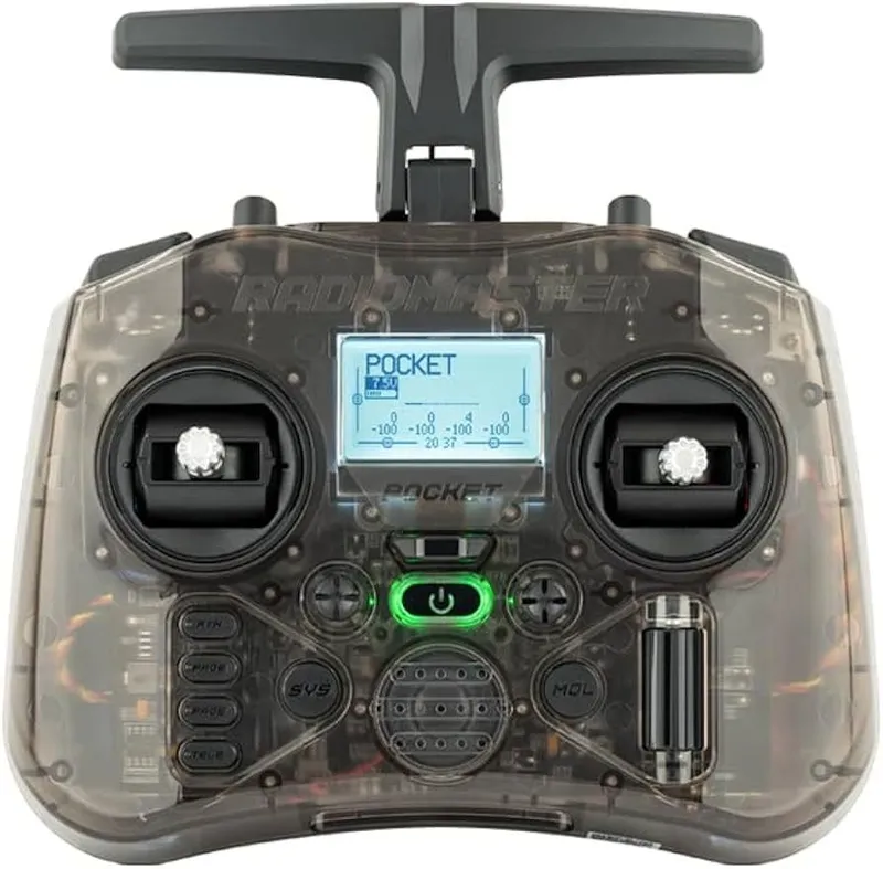 Radiomaster pocket dron samalyot va robowar uchun 5