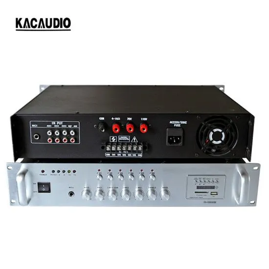 Профессиональный усилитель для колонок KACAUDIO 80W 3 Профессиональный усилитель для колонок KACAUDIO 80W 3