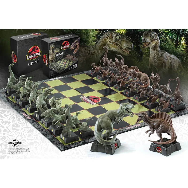 Шахматный набор «Парк Юрского периода» — фото 1
