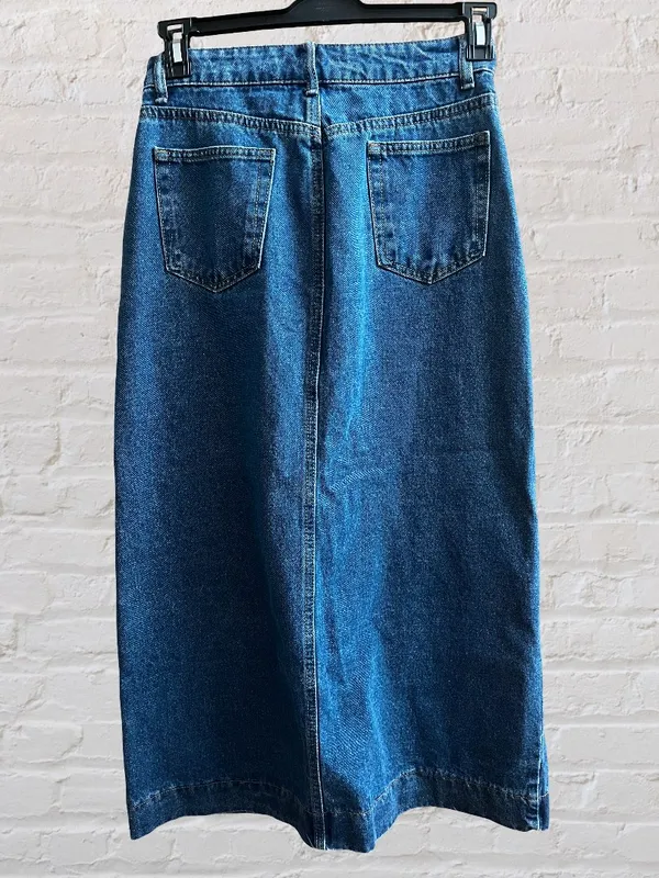 Shein jinsi yubka 3 Shein jinsi yubka 3