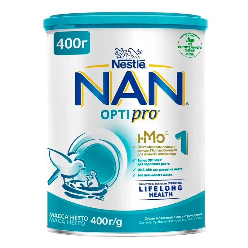 Смесь NAN opti pro 1, 400гр