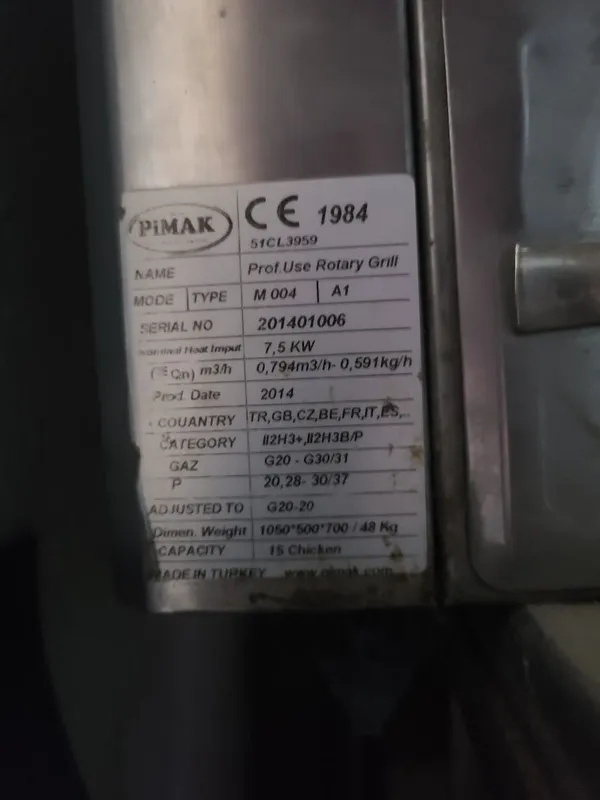 Gril aparat. 15 ta tovuq ketadi 2 Gril aparat. 15 ta tovuq ketadi 2