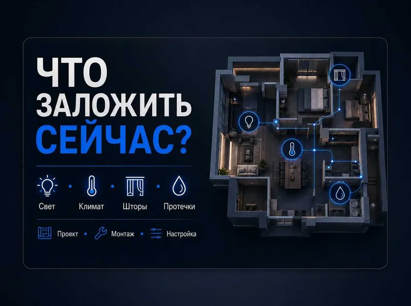 Ремонт идёт? Умный дом закладывают сейчас — фото 2 Ремонт идёт? Умный дом закладывают сейчас — фото 2