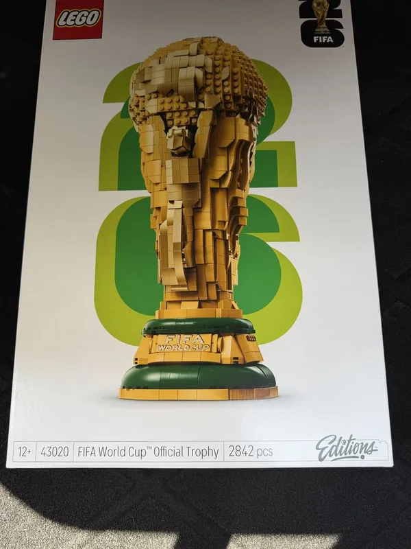 LEGO FIFA World Cup Official Trophy 43020 — Новый, оригинал
