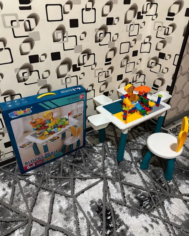 Новый набор Lego: стол и стул 6 в 1 4 Новый набор Lego: стол и стул 6 в 1 4