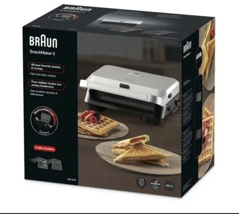 Вафельница Snack Maker 5. Braun.(оригинал).