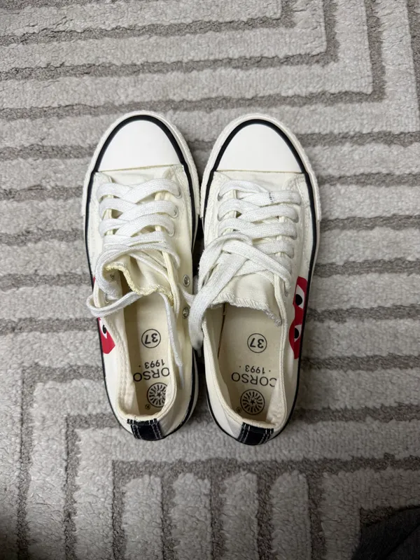 Белые кеды Converse — фото 2