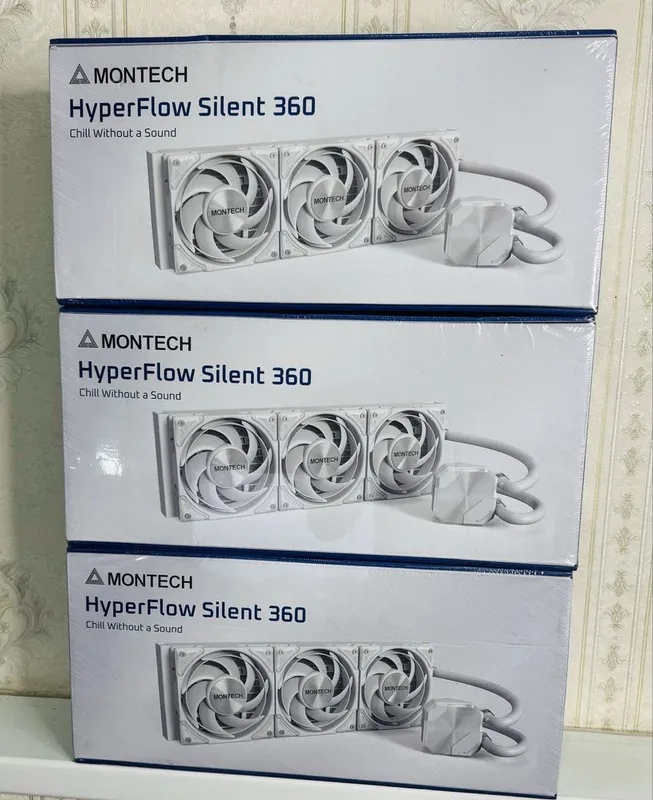 MONTECH HyperFlow Silent 360 White
