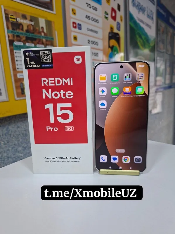 Redmi Note 15 Pro 5G 8+4/256GB