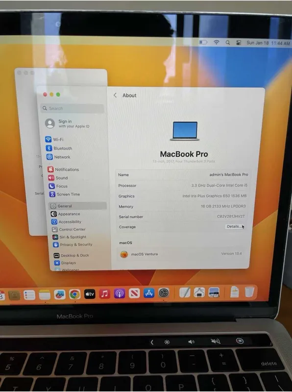 Macbook Pro Ideal Holatda| 512GB | Sensorli Touchbar — фото 2