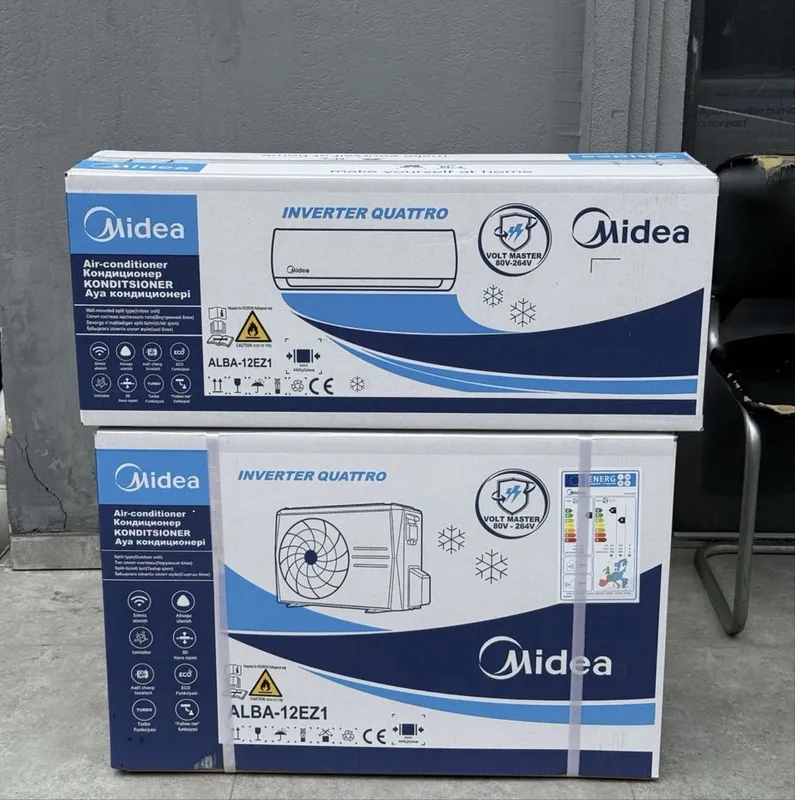 Кондиционер MIDEA 9/12/18 Alba Pro Inverter + Wi-Fi Доставка бесплатно