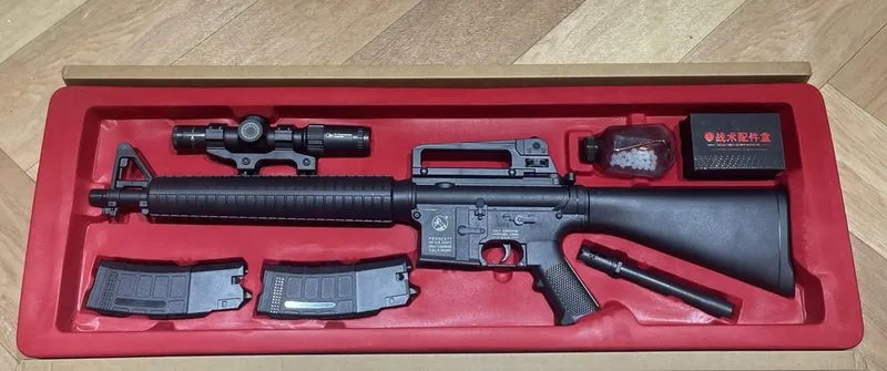 Игрушечный автомат M16-GUN 1 Игрушечный автомат M16-GUN 1