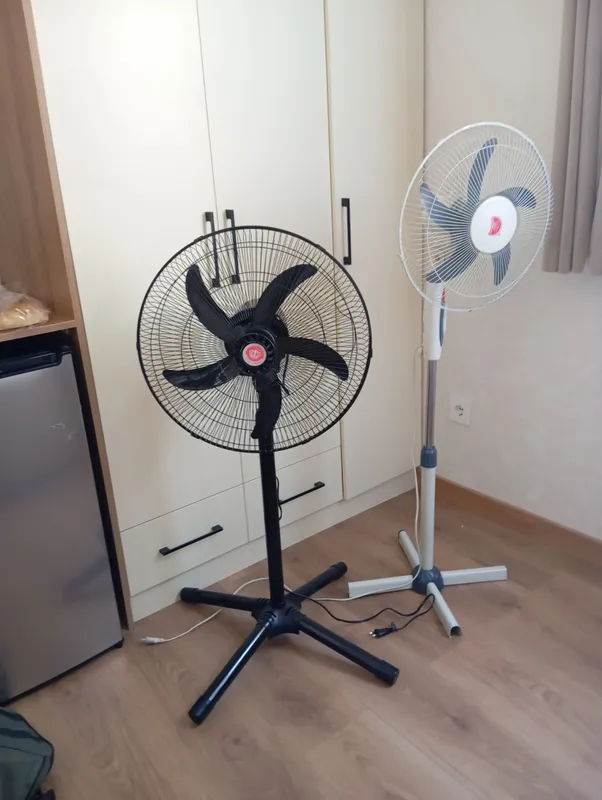 вентилятор . продам  черный новый абсолютно. — фото 1