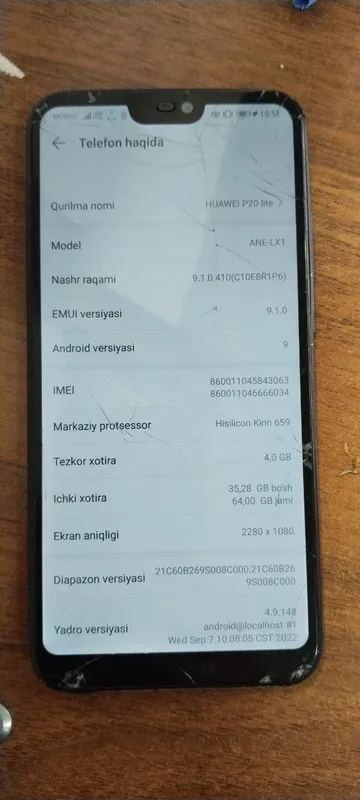 Arzon HUAWEI P20 lite