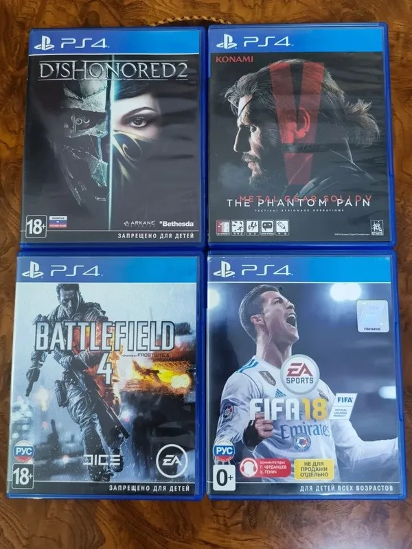 PS4 диски новые, для PS4 и PS5 5 PS4 диски новые, для PS4 и PS5 5