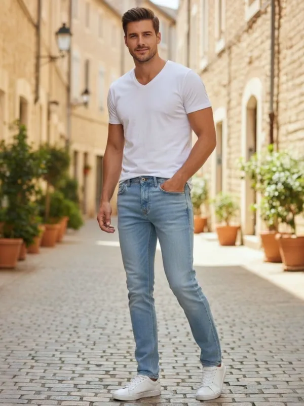 Джинсы Tommy Hilfiger slim fit 34/32. — фото 2