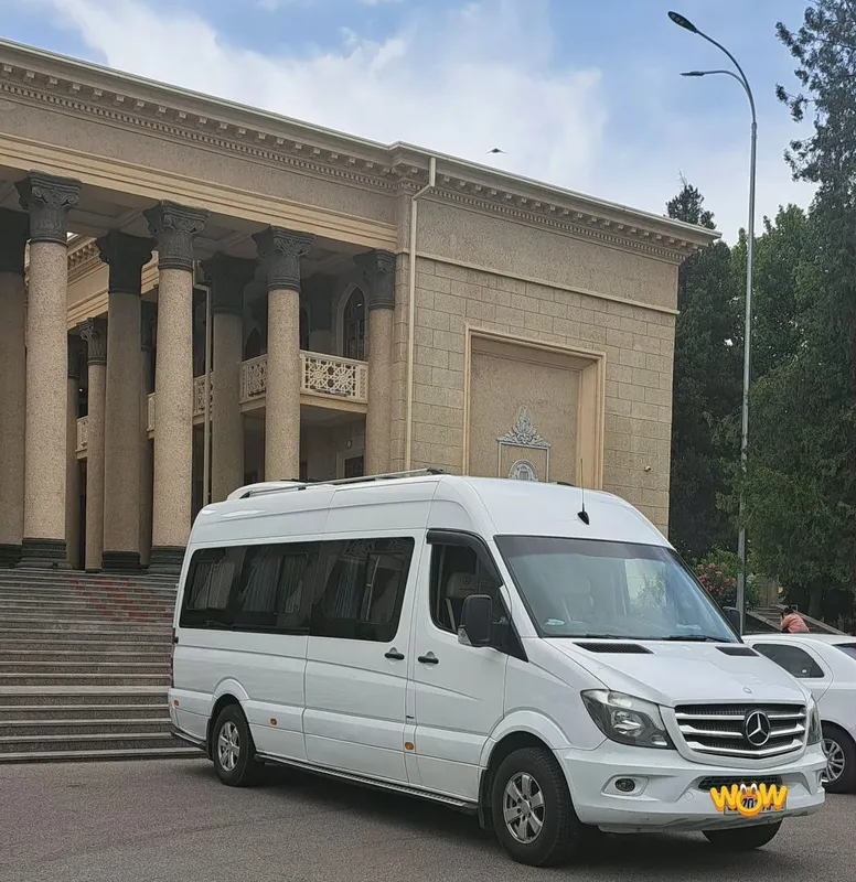 Заказ микроавтобус мерседес спринтер по Узбекистану — фото 1