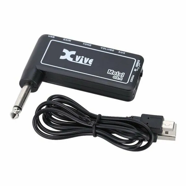 Портативный гитарный процессор Xvive GA4 Metal