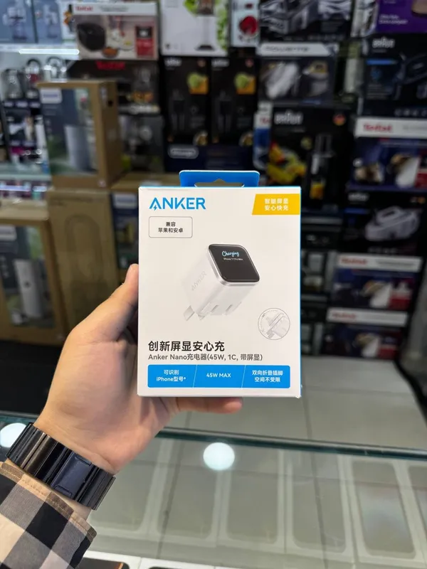 Anker umniy adapter 45w iPhone Samsung — фото 3