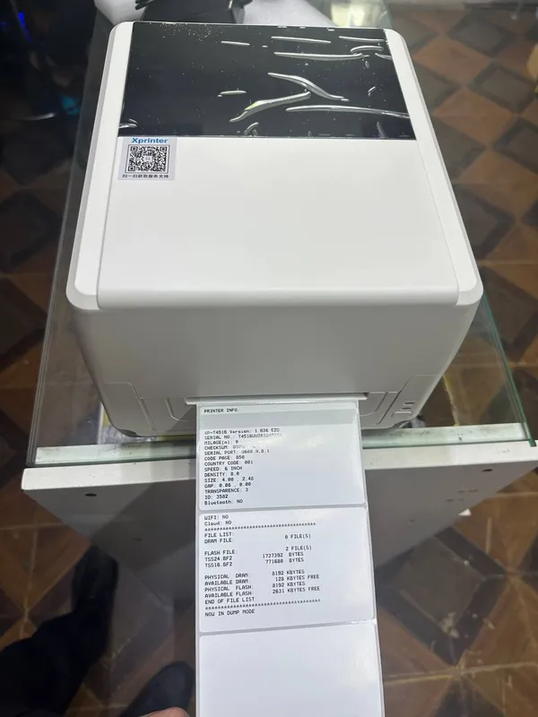 Xprinter T451B (XP-T451B) термальный/термотрансферный принтер 2 Xprinter T451B (XP-T451B) термальный/термотрансферный принтер 2
