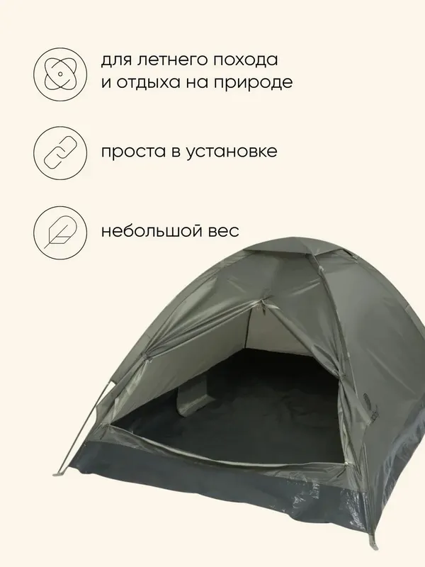 Палатка туристическая 2 местная походная 2