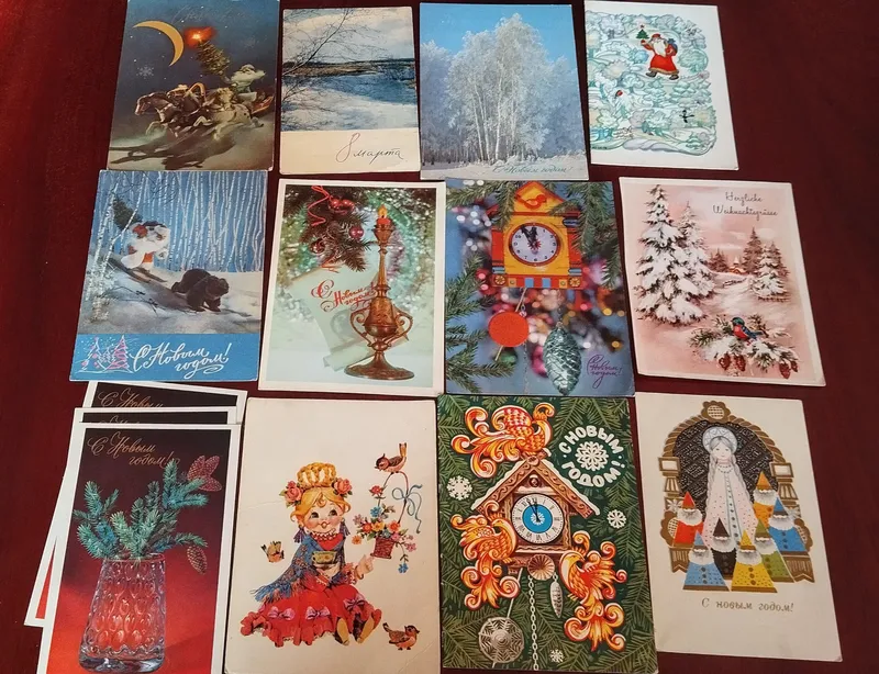 открытки и книги