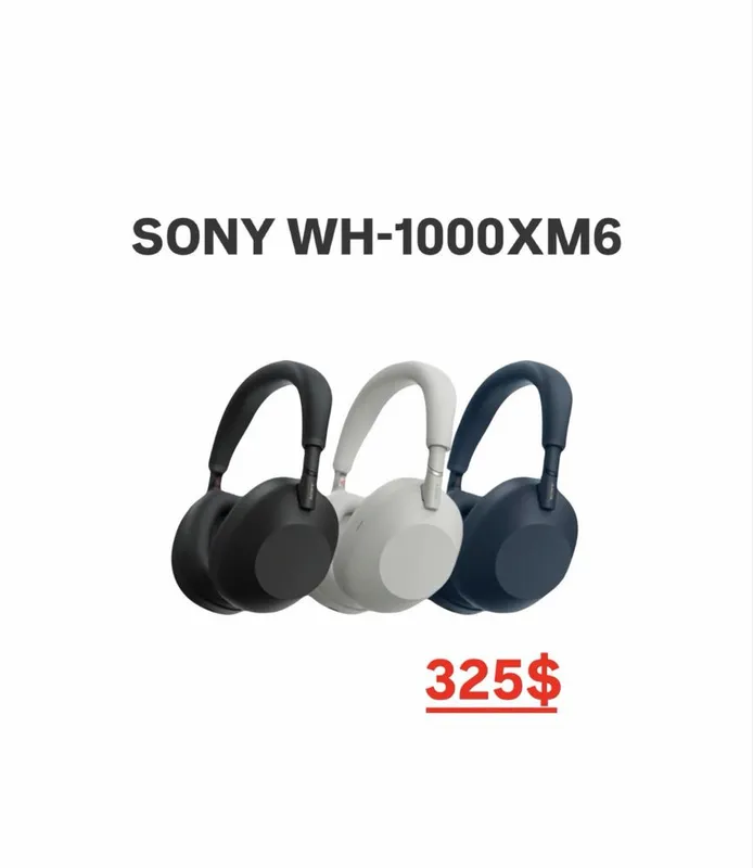 Наушники Sony WH-1000XM6 1
