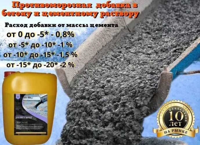 ПДБ Пластификаторы для бетона. Антимороз, Хим добавки. Бетон — фото 2