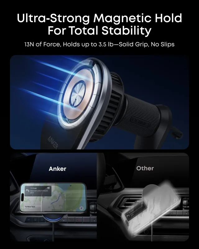 Беспроводное автомобильное зарядное Anker Prime 25W 2