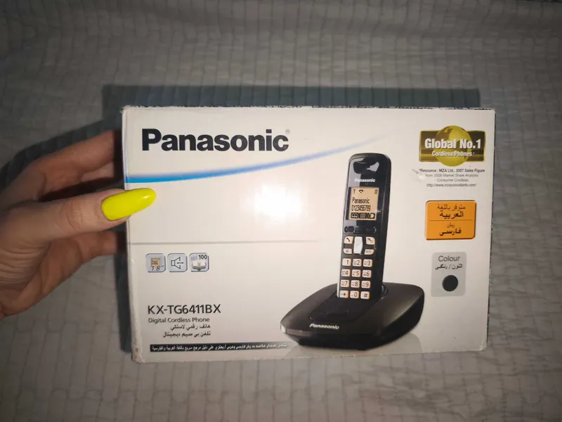 Домашний радиотелефон Panasonic KX-TG6411BX 1