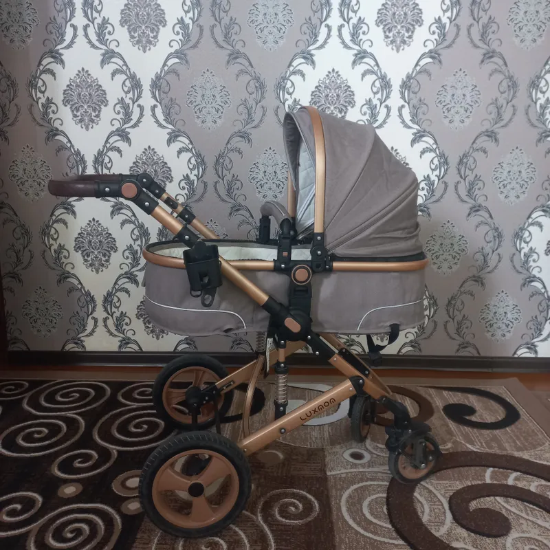 детская коляска и автокресло (luxmom) 2 детская коляска и автокресло (luxmom) 2