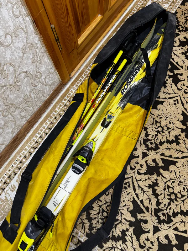 Rossignol tog‘ chang‘ilari 184 sm + tayoqlar 5