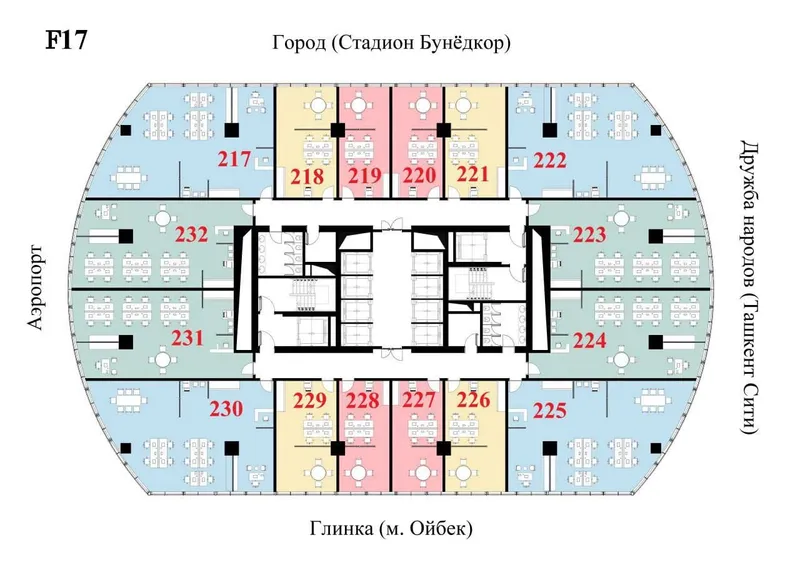 Продается Нежилое Помещение в ЖК Piramit Tower 92 м2 Яккасарай 3