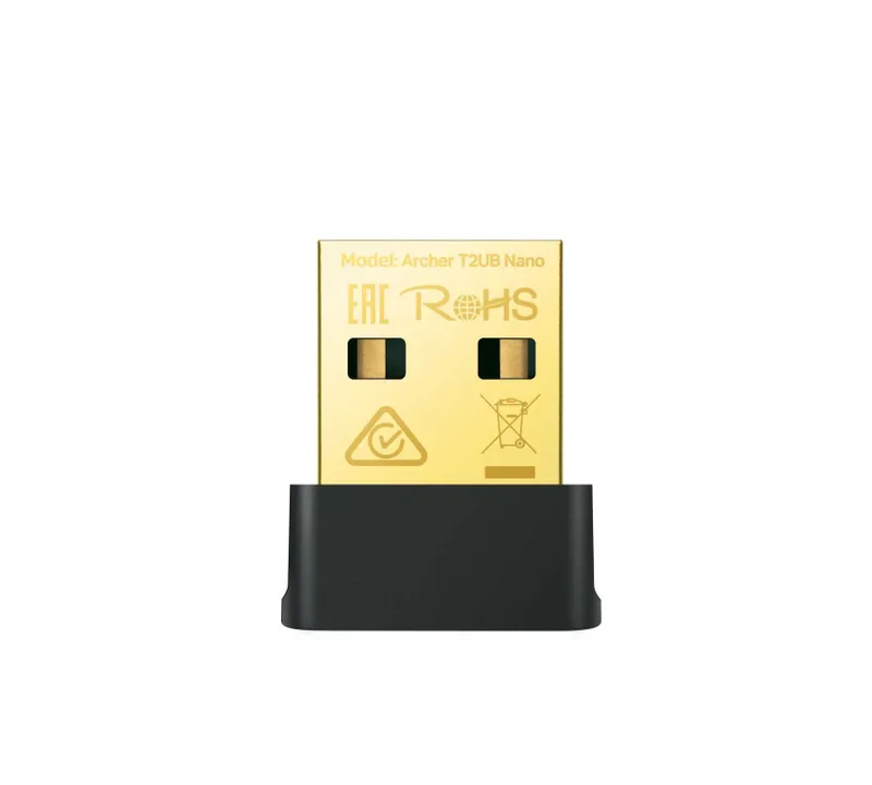 | Wi-Fi + Bluetooth USB-адаптер TP-Link Archer T2UB Nano AC600 1 | Wi-Fi + Bluetooth USB-адаптер TP-Link Archer T2UB Nano AC600 1