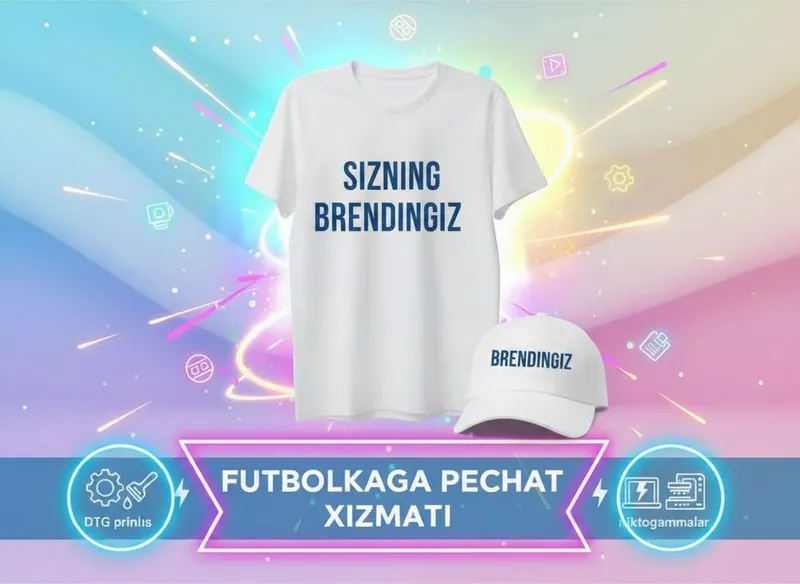 Futbolka va Kepkaga pechat xizmati eng arzon va sifatlisi bizda