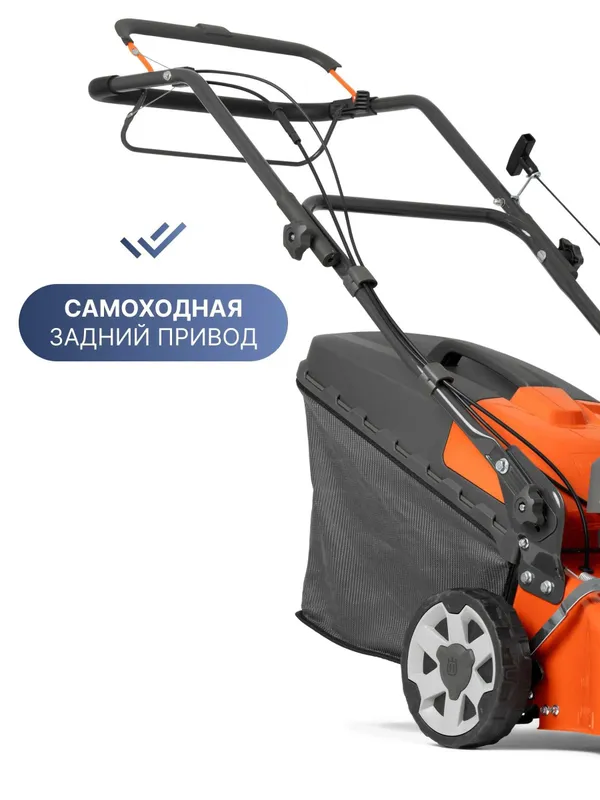 Газонокосилка бензиновая Husqvarna LC 140SP Швеция Оригинал 4