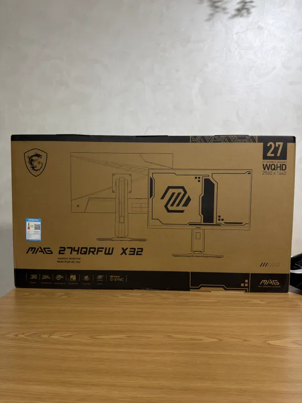 MSI MAG 274QRFW X32 - oq geymer monitori sotiladi MSI MAG 274QRFW X32 - oq geymer monitori sotiladi