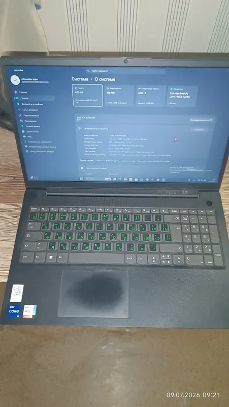 Noutbuk Lenovo 15, core i5 12-avlod 4 Noutbuk Lenovo 15, core i5 12-avlod 4