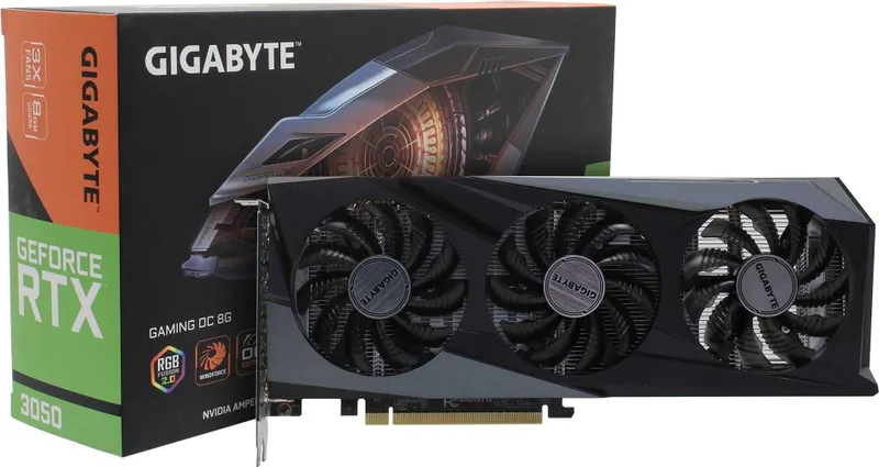 Gigabyte RTX3050 OC 8Gb — фото 1