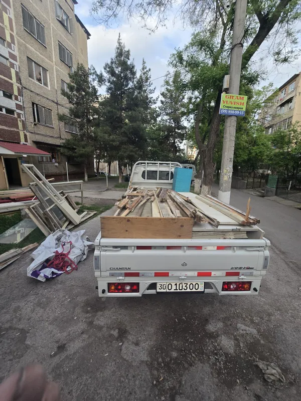 Вывоз мусора вывоз строу мебил stroy musir olib ketish xizmti — фото 4