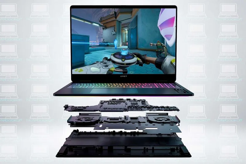 HP OMEN MAX 16 / Ryzen AI 9 / 32GB / 1TB SSD / RTX5080 16GB / 240Гц — фото 4