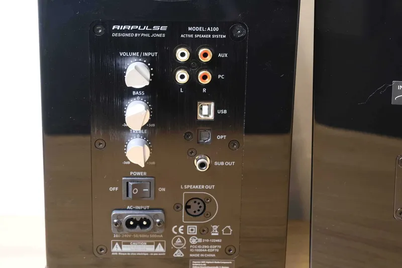 Airpulse A100 Hi-Res акустическа система с рупорный ленточный твитером — фото 4