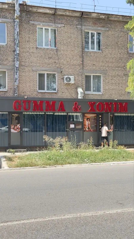 “Gumma & xonim” shrift reklamasi “Gumma & xonim” shrift reklamasi