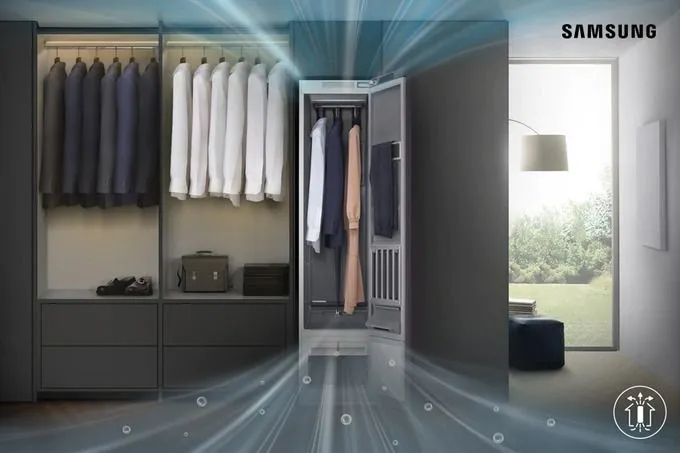 Samsung AirDresser 2025 uy sharoitidagi kimyoviy tozalash 3