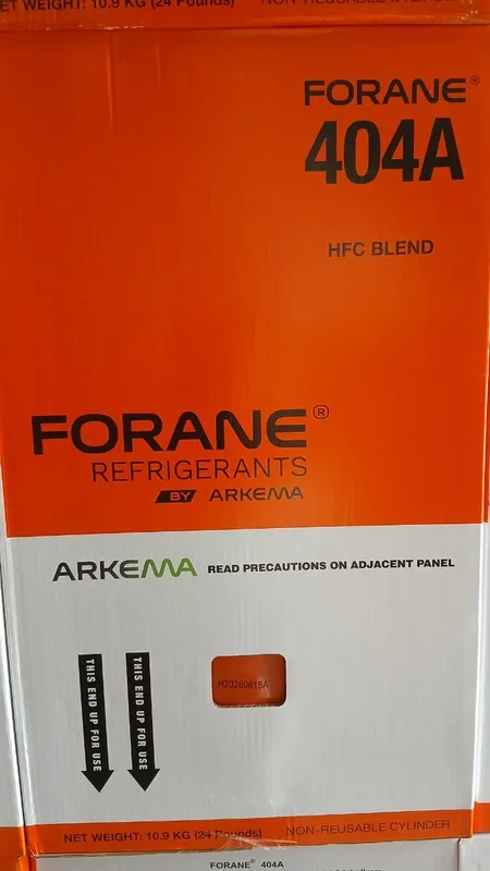 Freon R404a Arkema Forane — maksimal sovuqlik 2