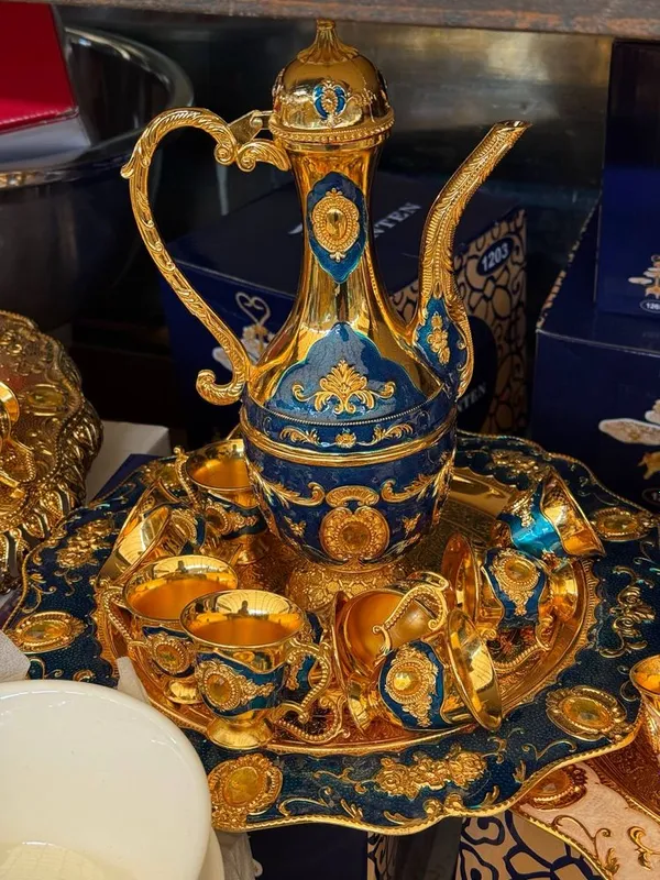 Чайный сервиз или набор для воды Зам-Зам "Luxe Ornament". — фото 5