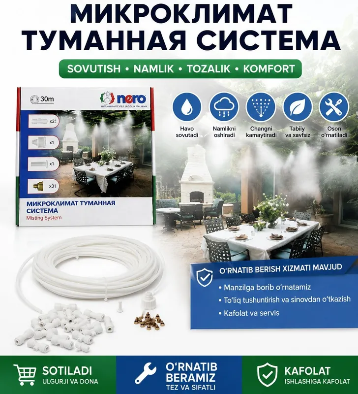 Mikroklimat sistemasi ustanovka
